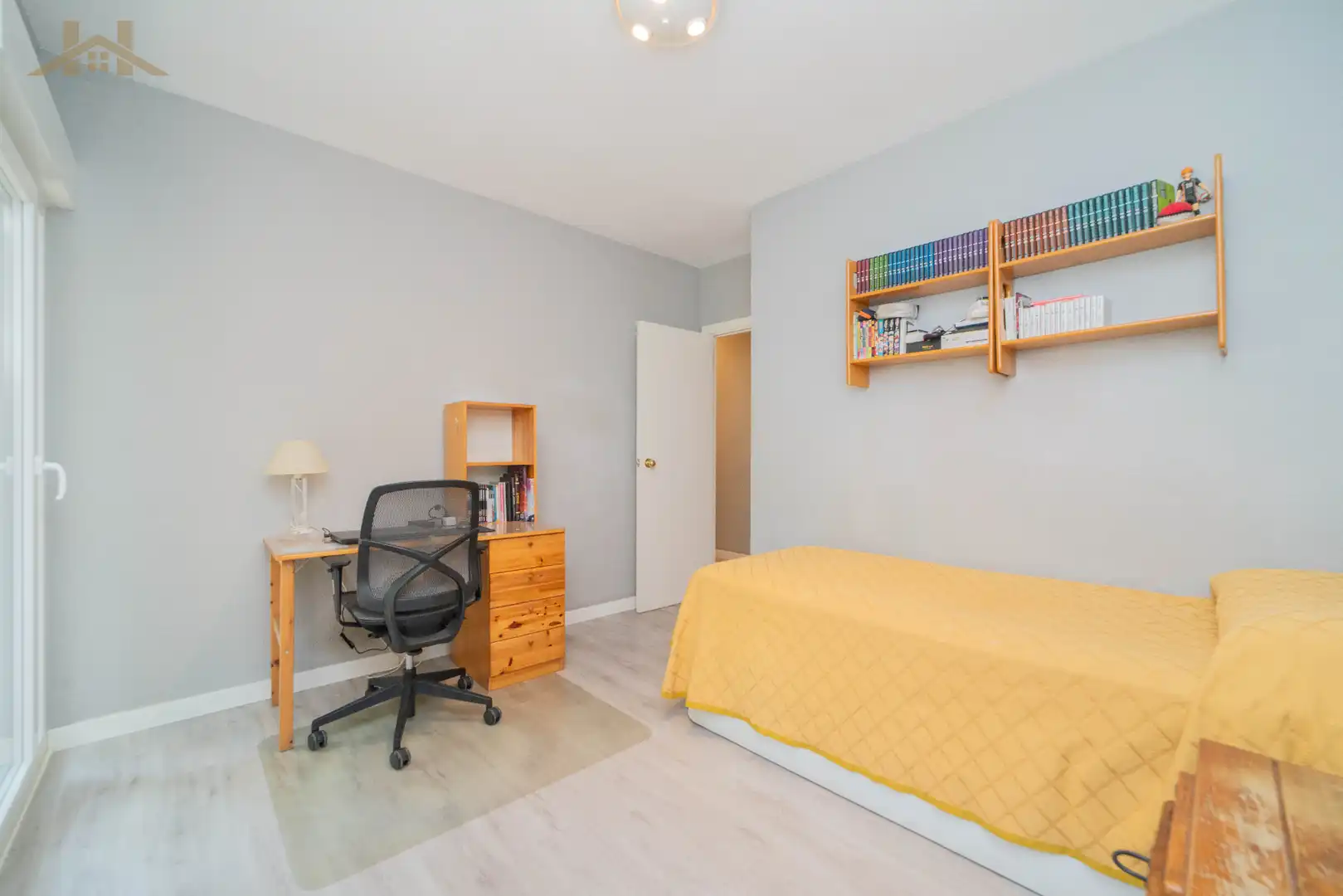 Schlafzimmer von Wohnung zum Verkauf in Villaviciosa de Odón mit Klimaanlage, Heizung und Terrasse