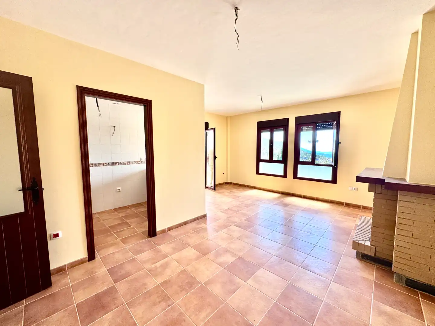 Sala de estar de Apartamento en venta en Alpujarra de la Sierra con Terraza
