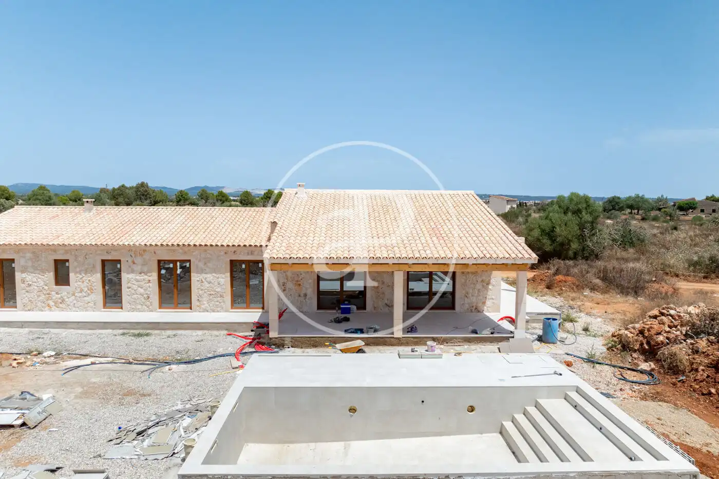 Vista exterior de Casa o chalet en venta en Campos con Aire acondicionado, Calefacción y Jardín privado