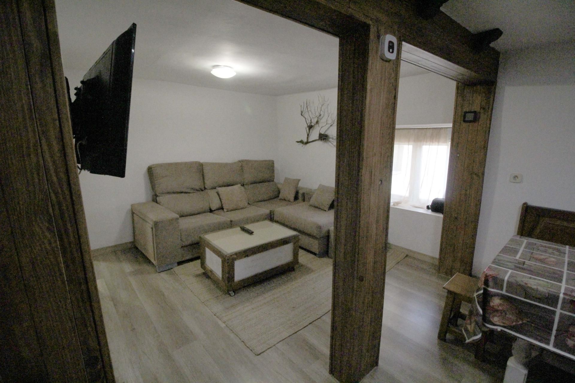 Sala d'estar de Pis en venda en La Huerce