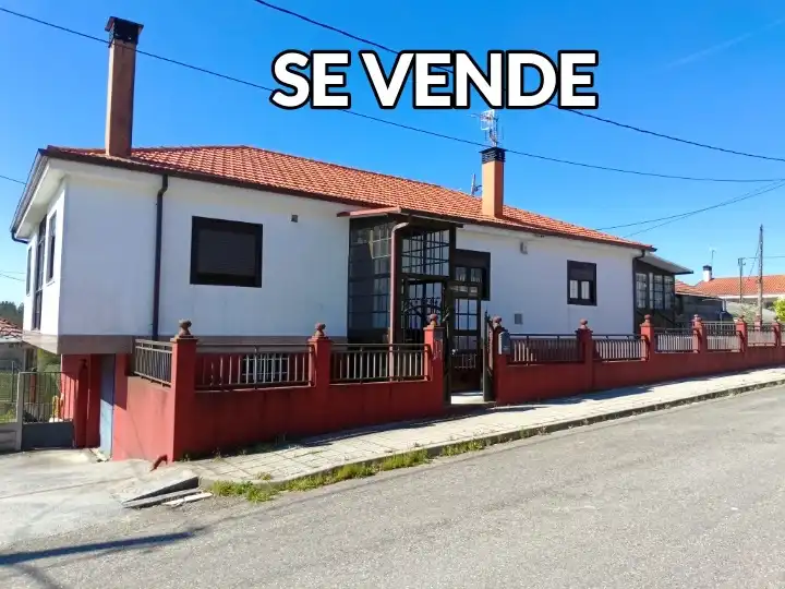 Vista exterior de Casa o xalet en venda en Beariz amb Calefacció i Moblat
