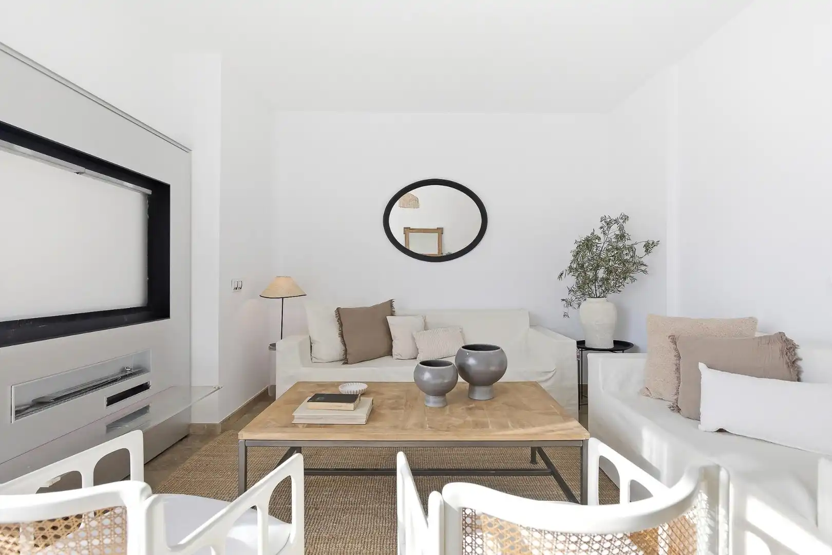 Sala d'estar de Pis en venda en Castellón de la Plana / Castelló de la Plana amb Aire condicionat, Jardí privat i Balcó