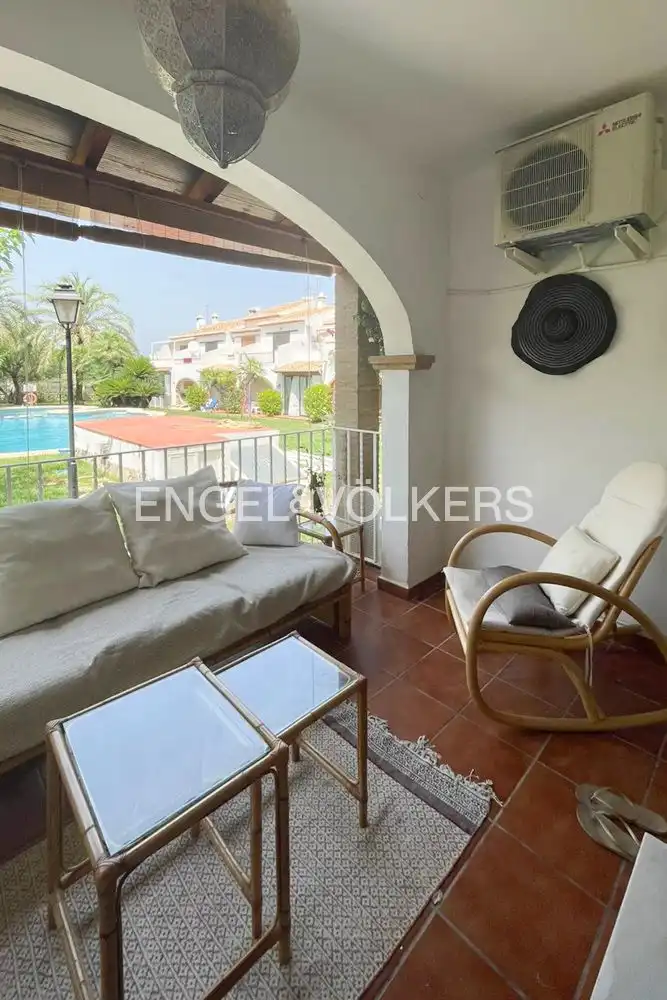Terraza de Casa o chalet en venta en Dénia con Aire acondicionado, Calefacción y Jardín privado