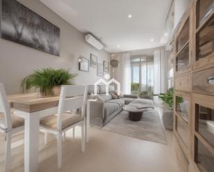 Living room of Flat for sale in Badalona  with Air Conditioner, Heating and Terrace