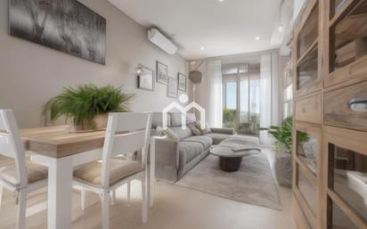 Living room of Flat for sale in Badalona  with Air Conditioner, Heating and Terrace