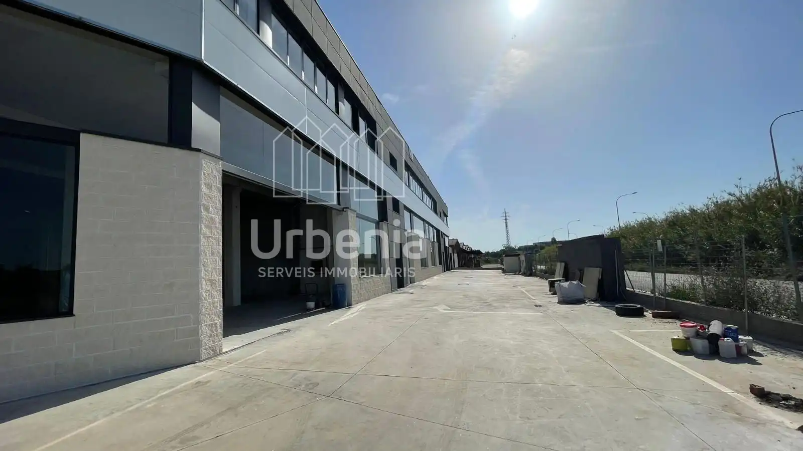 Vista exterior de Nave industrial en venta en Cabrera de Mar