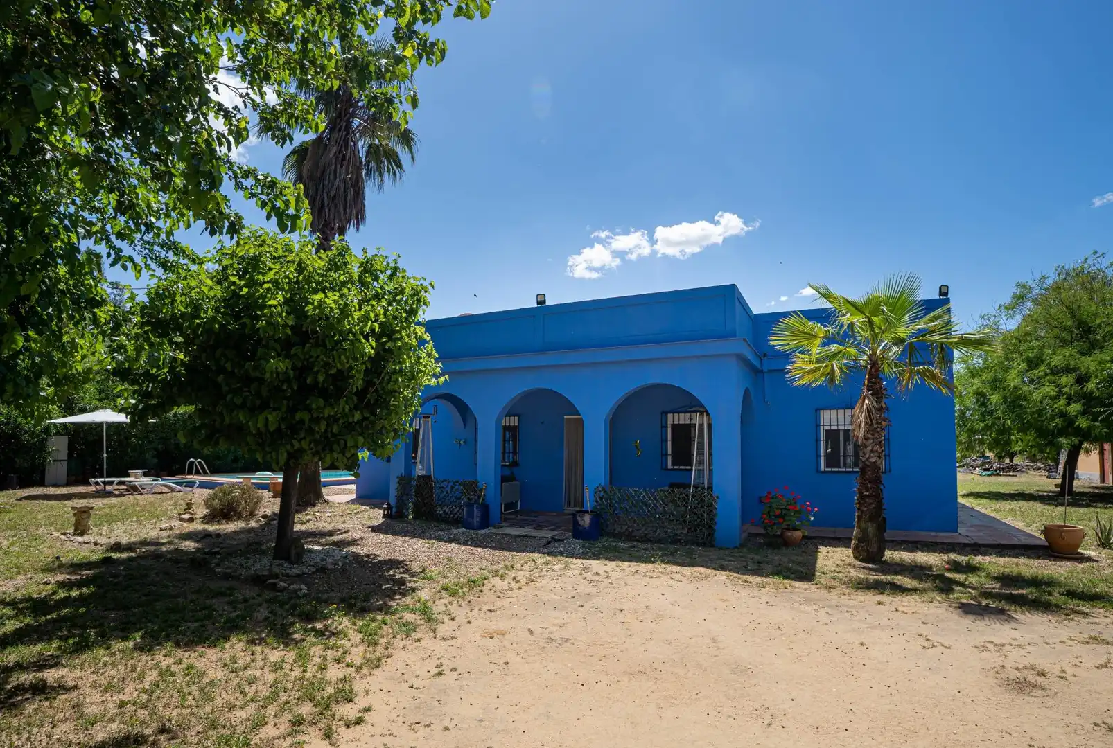 Vista exterior de Casa o chalet en venta en Marchena con Aire acondicionado, Calefacción y Jardín privado