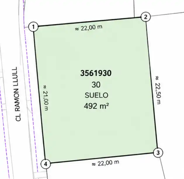 Wohnbaugrundstück zum Verkauf in Carrer Ramon Llull 15, imagen 15