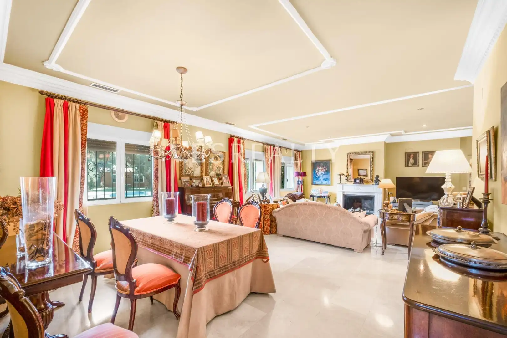 Dining room of Houses for sale in Alicante / Alacant