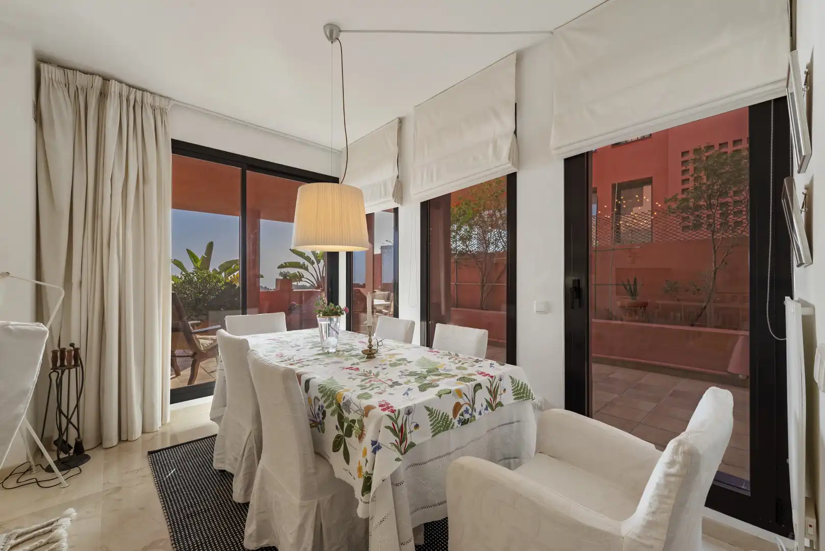 Dining room of Ground floor for sale in Mijas  with Air Conditioner, Terrace and Swimming Pool