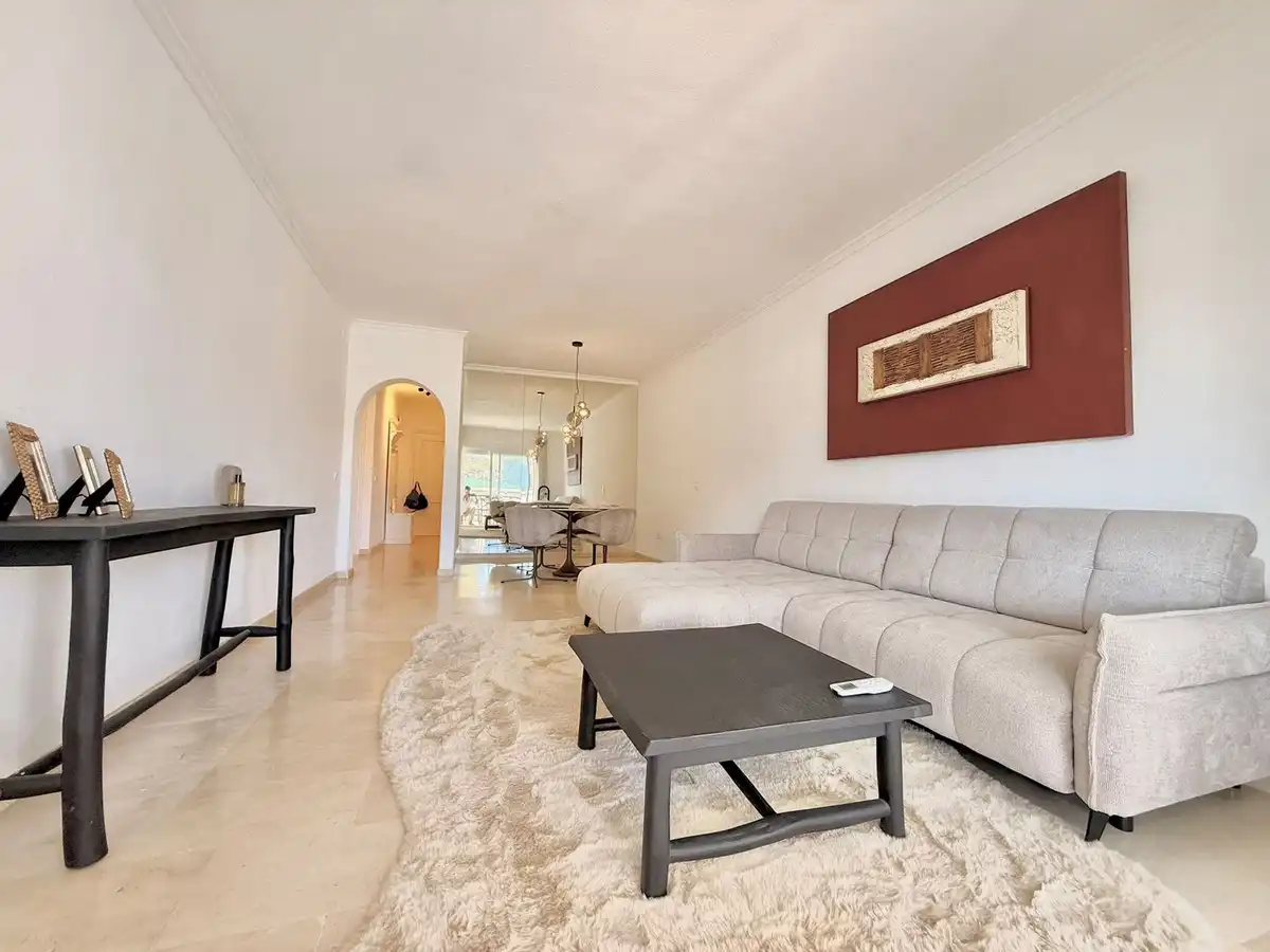 Sala de estar de Apartamento en venta en Fuengirola con Aire acondicionado, Calefacción y Terraza