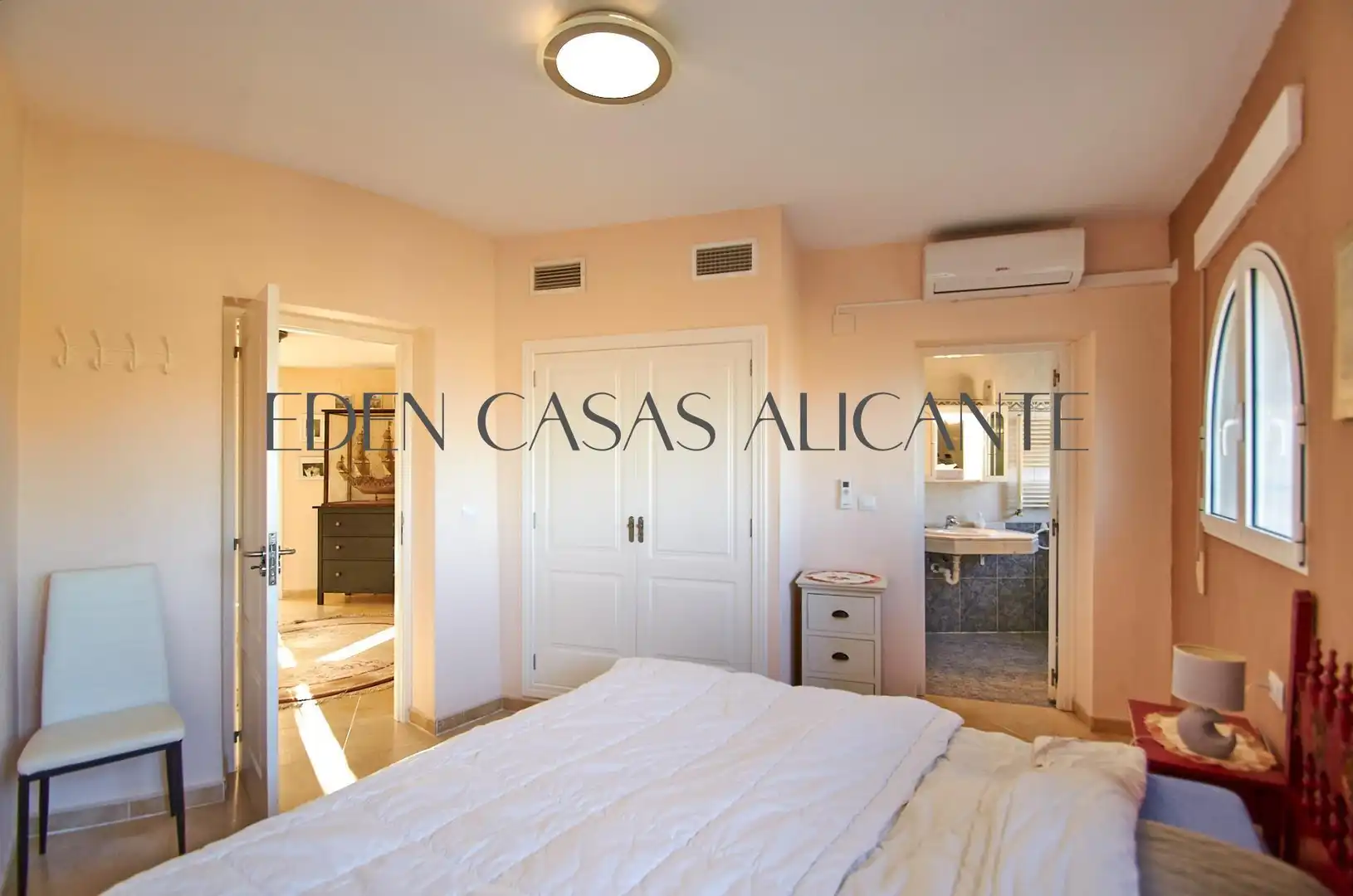 Habitación de Casa o chalet en venta en Villajoyosa / La Vila Joiosa con Aire acondicionado, Jardín privado y Terraza