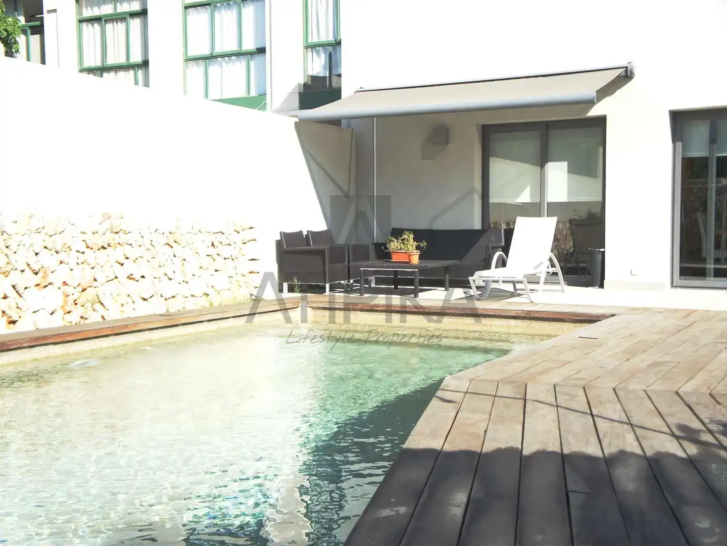 Piscina de Casa o xalet en venda en Maó - Mahón amb Aire condicionat, Calefacció i Terrassa