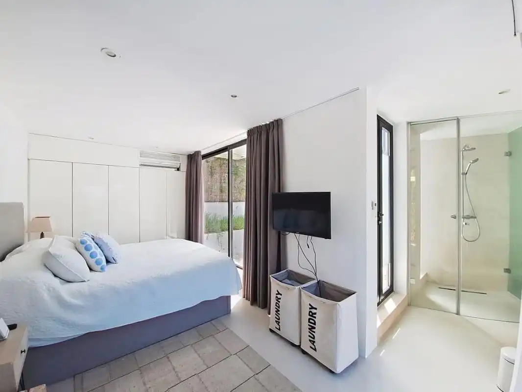 Bedroom of Houses for sale in Sant Josep de sa Talaia  with Air Conditioner, Heating and Terrace