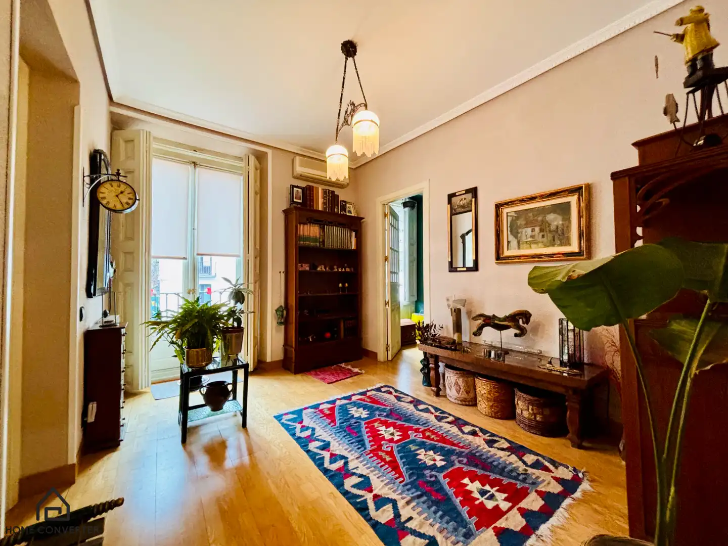 Sala d'estar de Pis en venda en Madrid amb Aire condicionat, Calefacció i Parquet