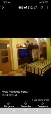 Sala de estar de Piso en venta en  Huelva Capital con Aire acondicionado, Amueblado y Balcón