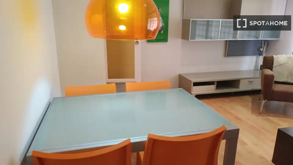Dining room of Flat for rent in Sant Cugat del Vallès  with Air Conditioner, Heating and Furnished