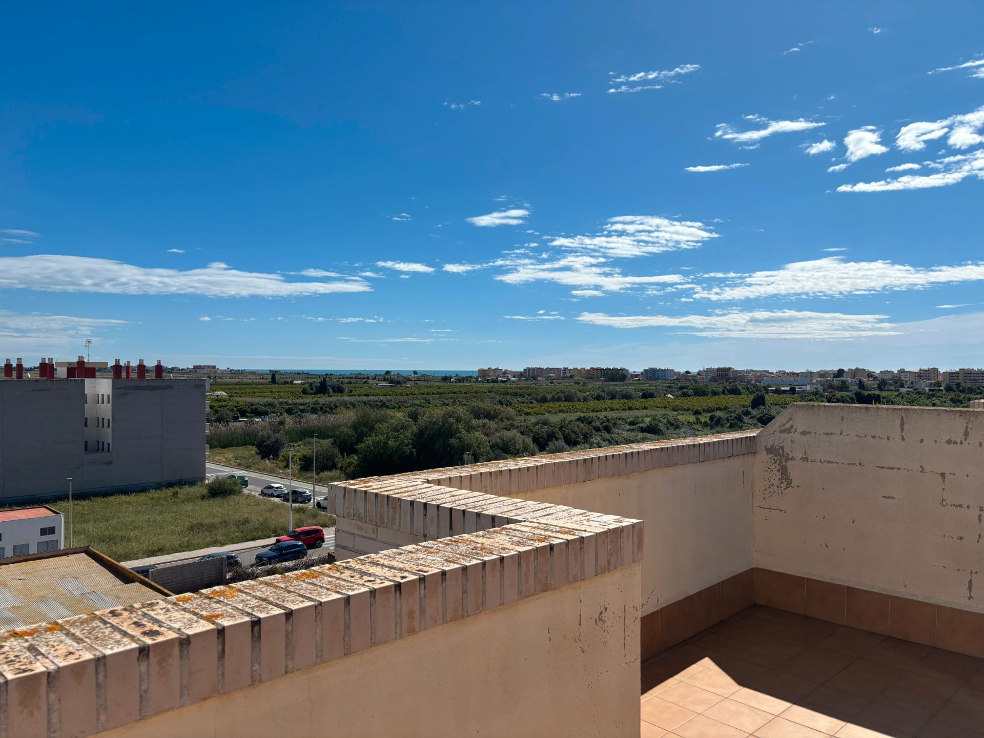 Vista exterior de Pis de lloguer en Moncofa amb Aire condicionat, Moblat i Forn