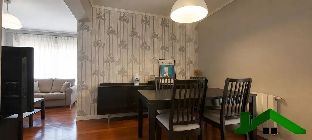Dining room of Flat for rent in Bilbao   with Heating and Balcony