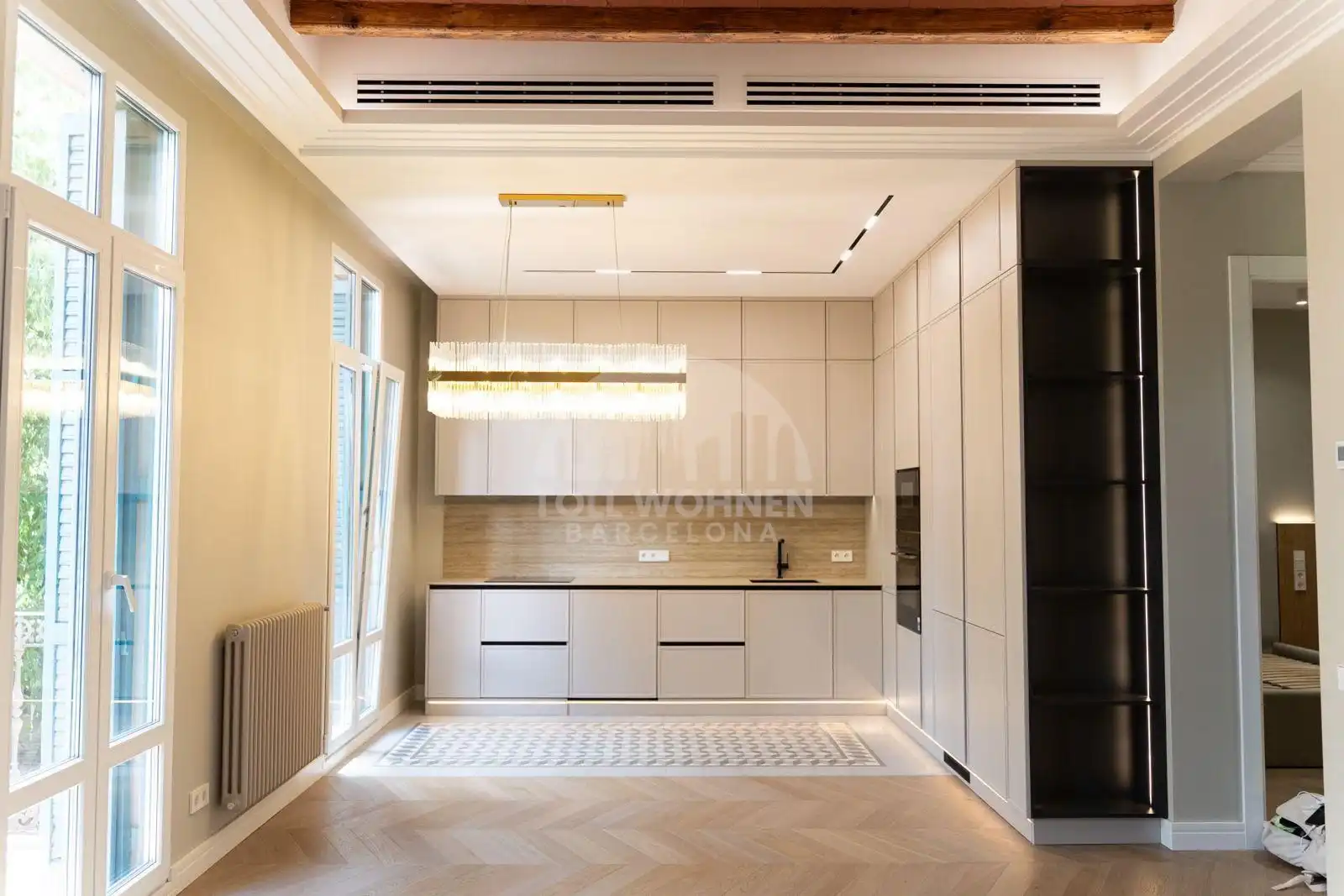 Cocina de Piso en venta en Barcelona con Aire acondicionado, Calefacción y Balcón