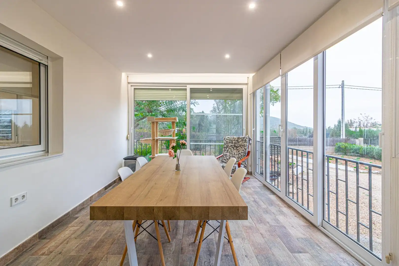 Comedor de Casa o chalet en venta en Llombai con Aire acondicionado, Jardín privado y Terraza