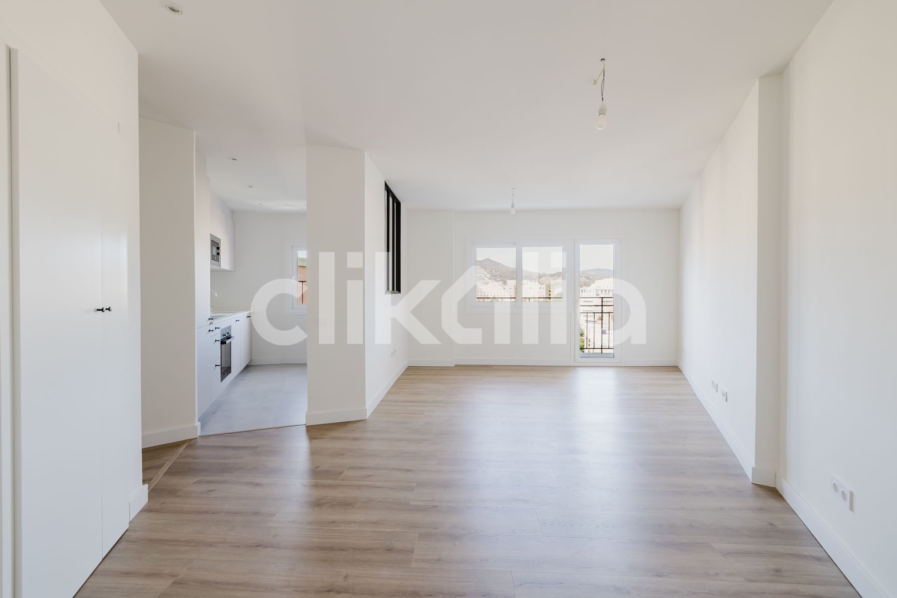 Sala d'estar de Pis en venda en Málaga Capital amb Aire condicionat i Terrassa