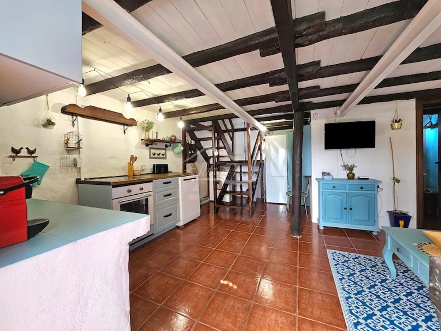 Cuina de Casa o xalet en venda en Granadilla de Abona amb Aire condicionat, Moblat i Rentadora