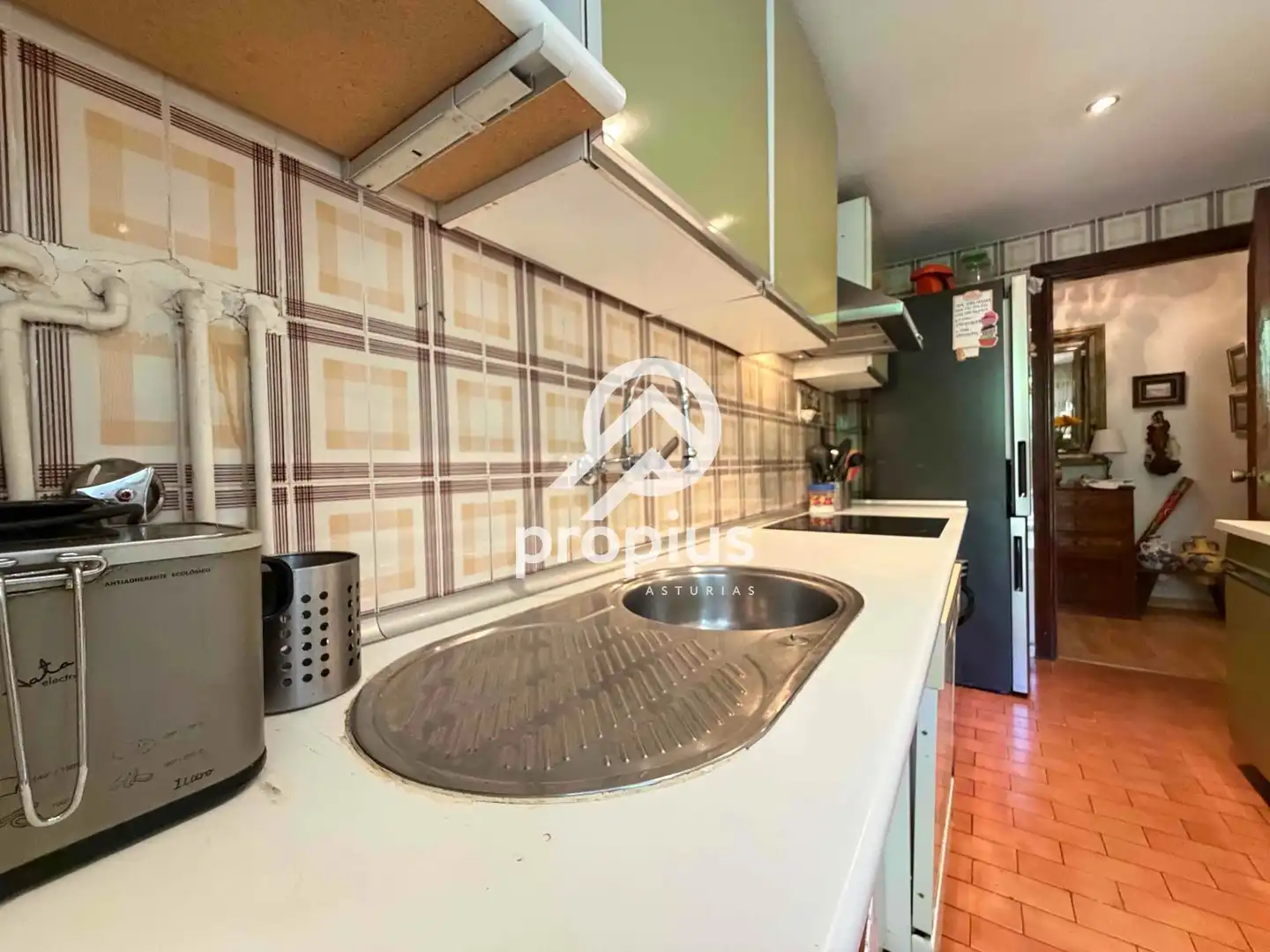 Cocina de Piso en venta en Hoyo de Manzanares con Calefacción, Parquet y Terraza