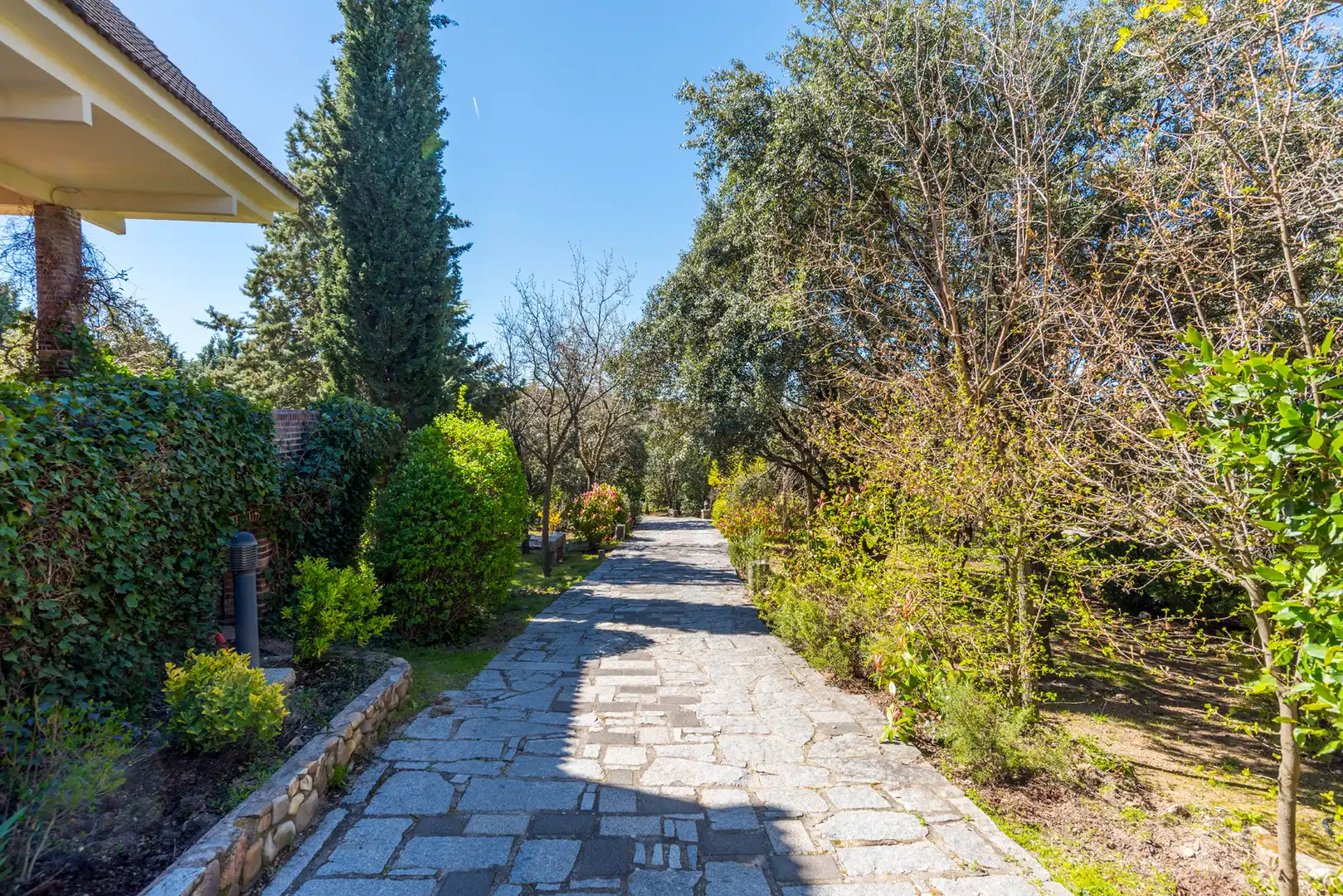 Exterior view of Houses for sale in Collado Villalba  with Air Conditioner, Heating and Private garden