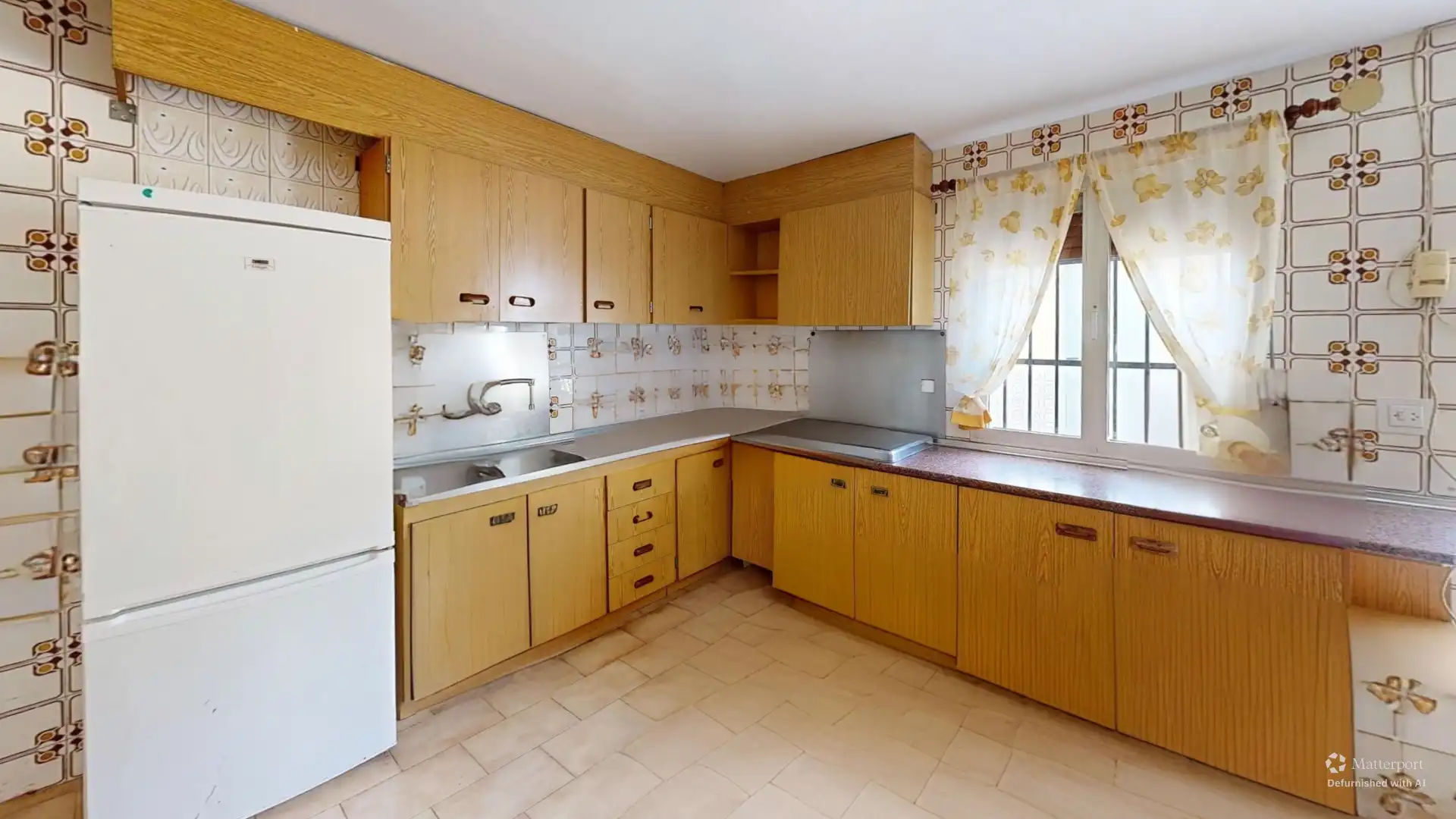 Cocina de Casa adosada en venta en Hellín con Jardín privado, Trastero y Amueblado