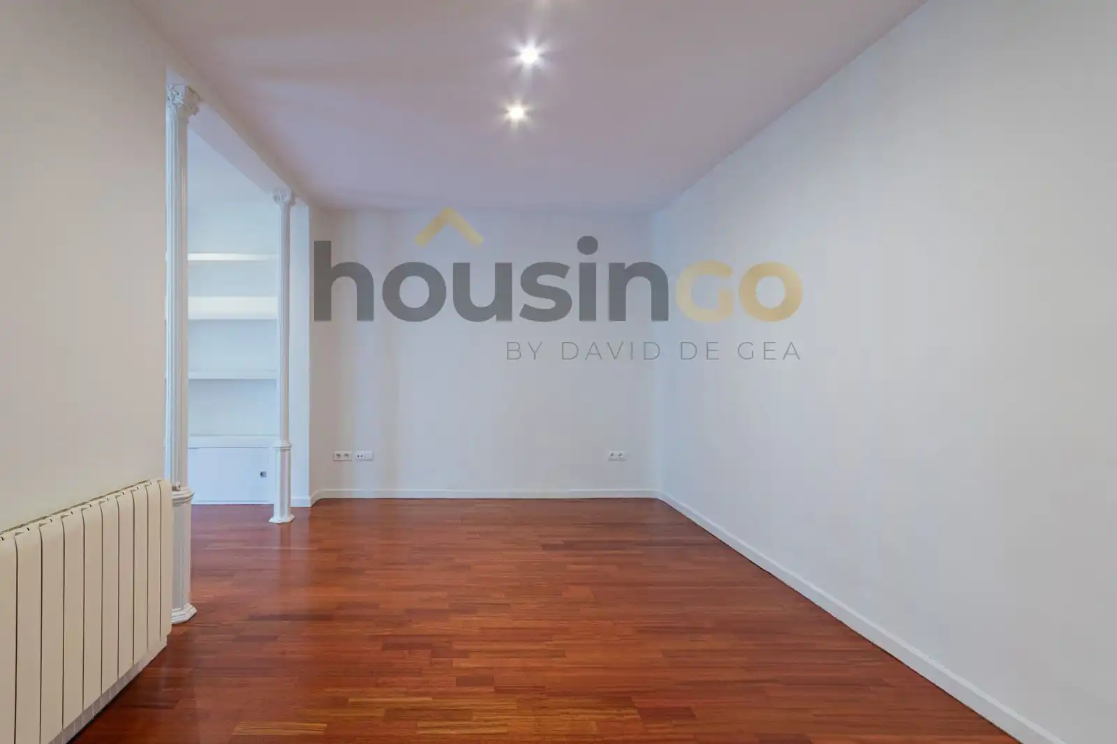 Sala de estar de Piso de alquiler en Barrio de Salamanca