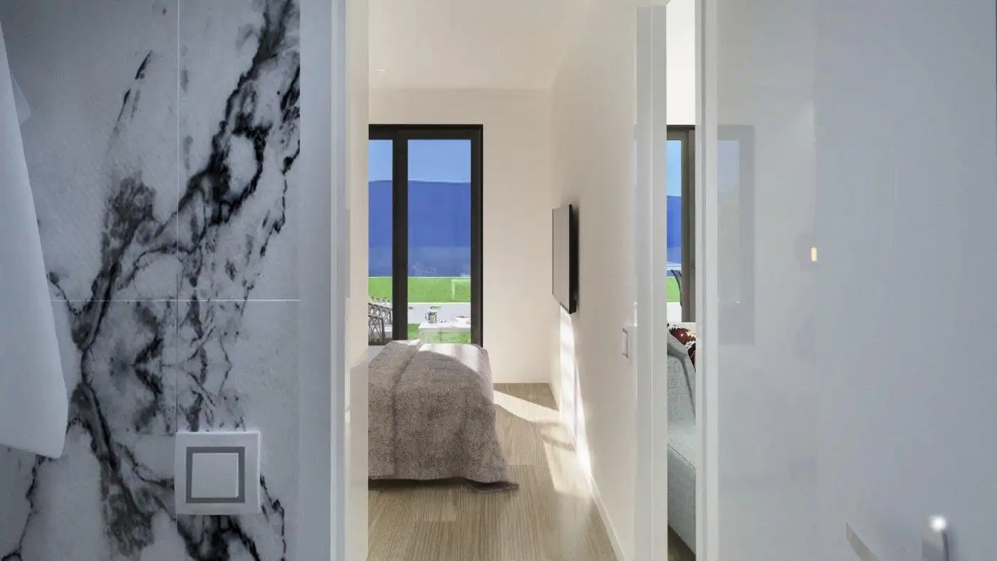 Habitación de Apartamento en venta en Mogán con Aire acondicionado, Jardín privado y Terraza