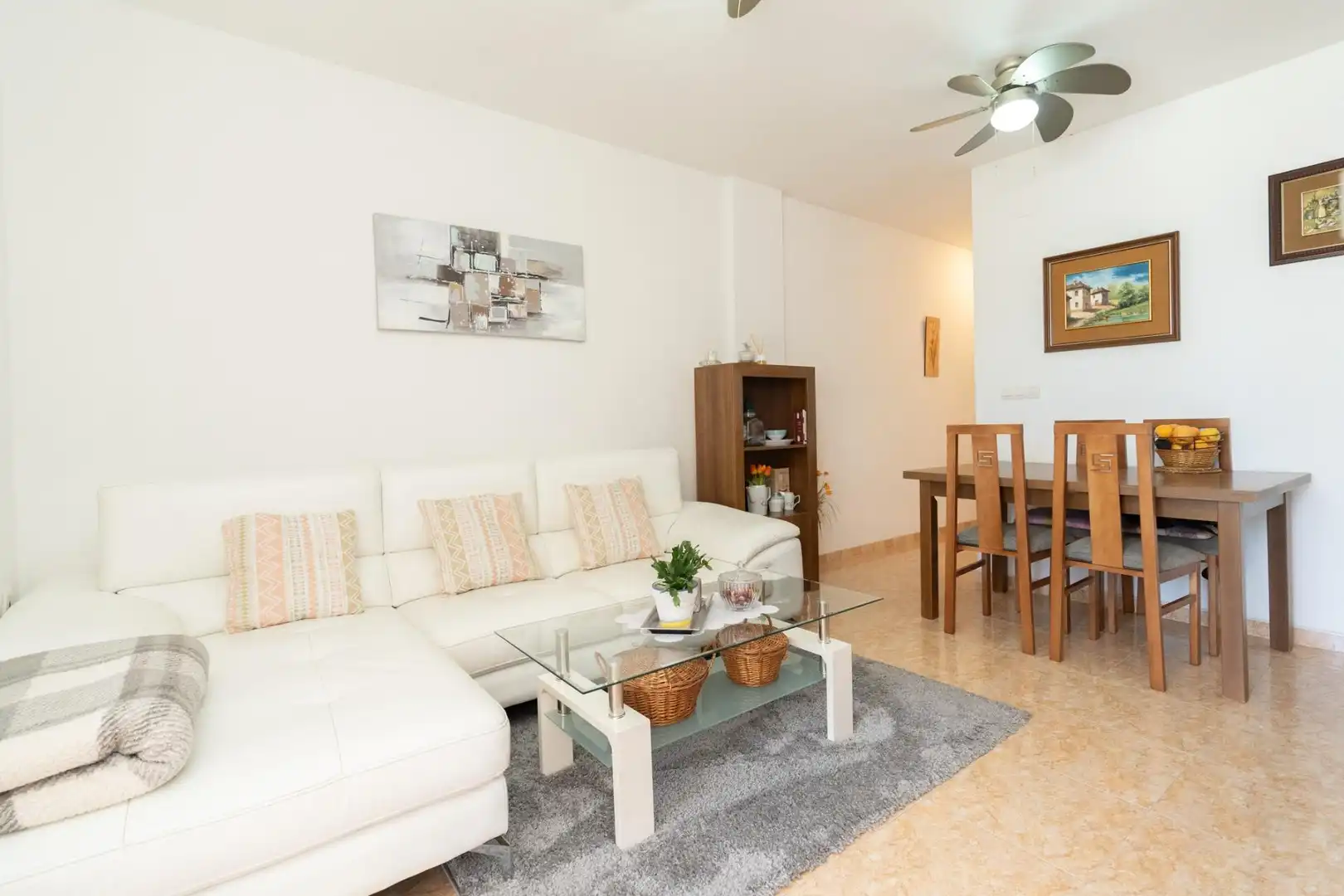 Sala de estar de Piso en venta en Gualchos con Terraza y Balcón