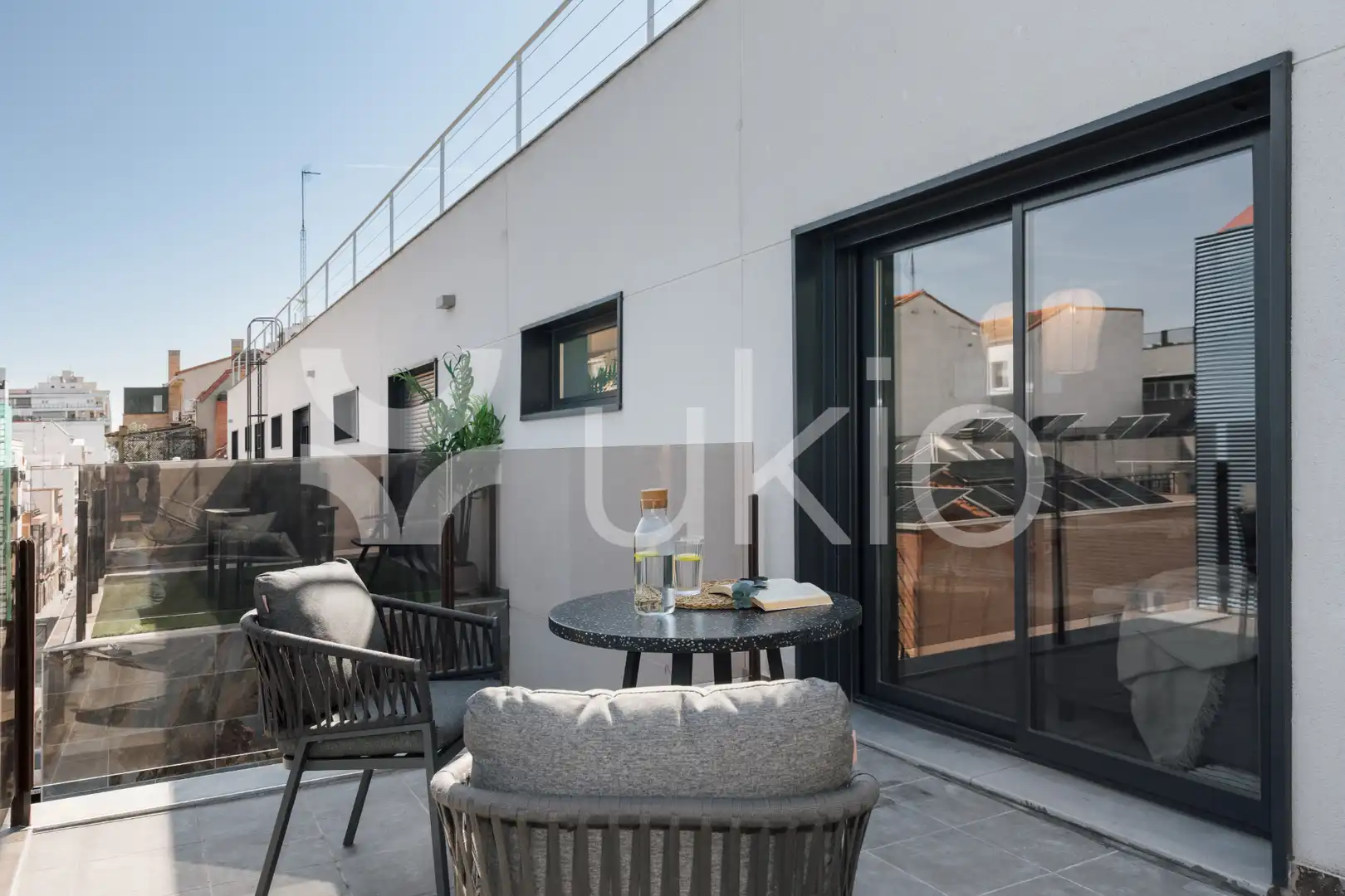 Terrasse von Wohnungen zur Miete in Madrid mit Klimaanlage, Heizung und Terrasse