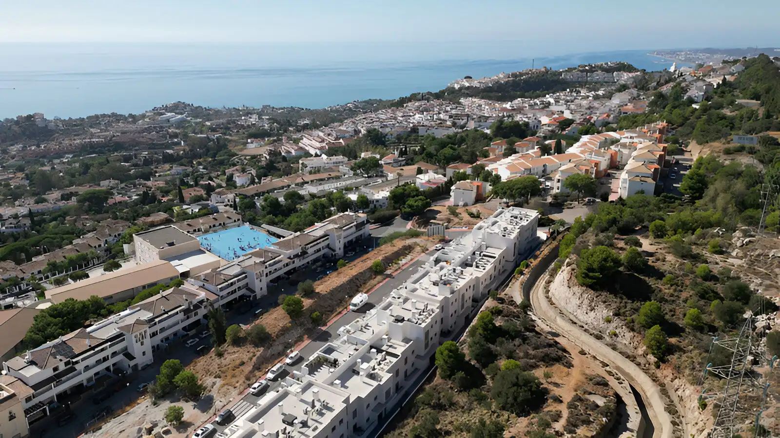 Exterior view of Ground floor for sale in Benalmádena  with Air Conditioner, Heating and Terrace