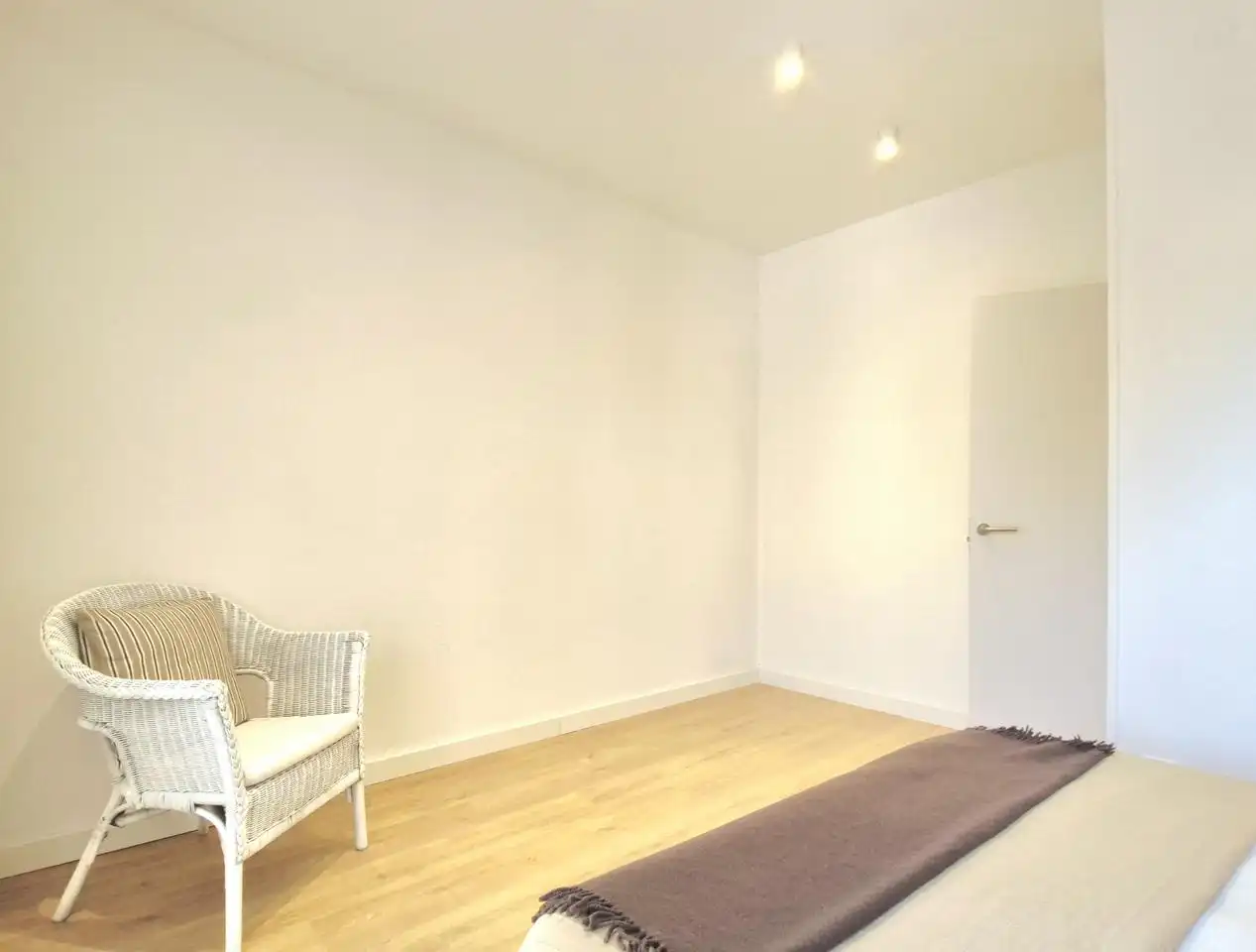Bedroom of Flat for sale in Terrassa  with Air Conditioner, Heating and Parquet flooring