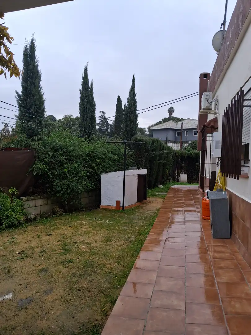 Jardín de Casa o chalet en venta en Castilleja de la Cuesta con Aire acondicionado, Calefacción y Jardín privado