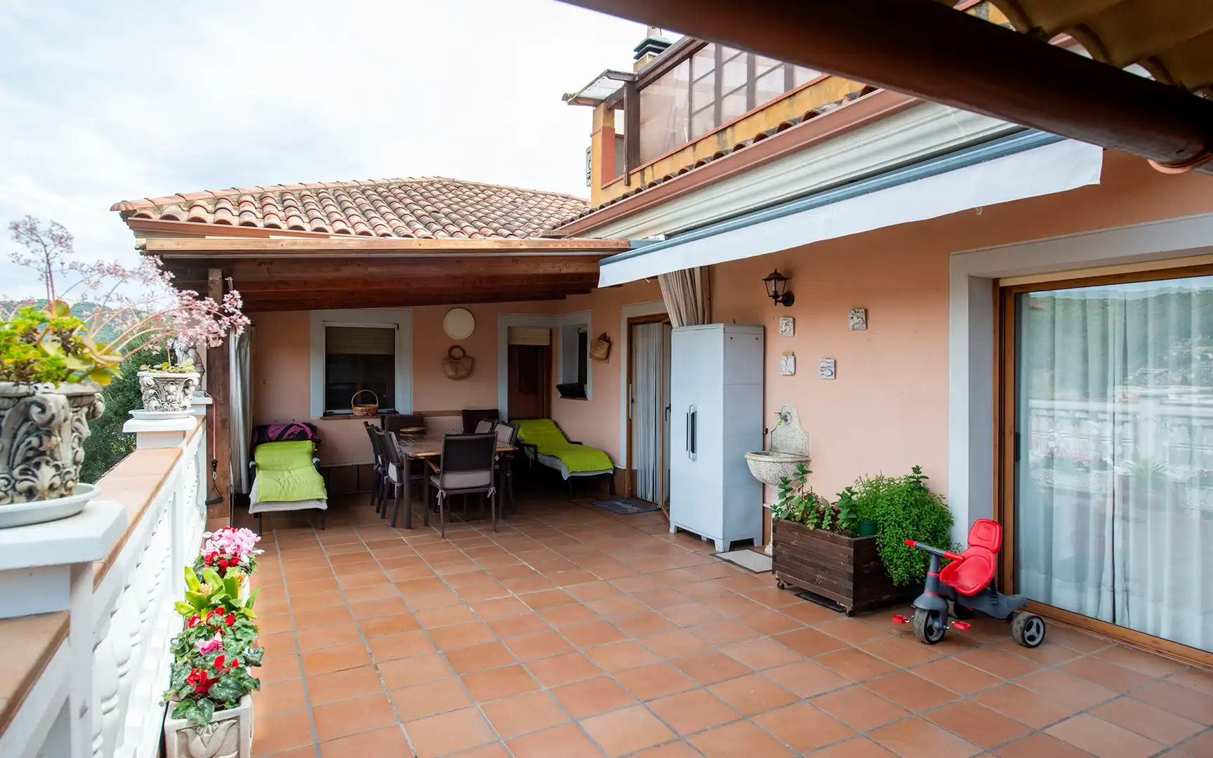 Terrassa de Casa o xalet en venda en Argentona amb Calefacció, Jardí privat i Terrassa