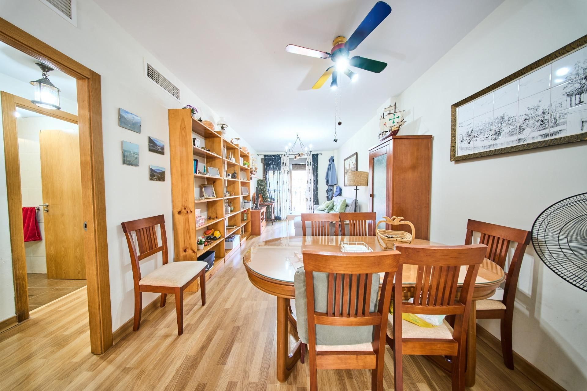 Dining room of Flat for sale in Güéjar Sierra  with Air Conditioner, Terrace and Community pool