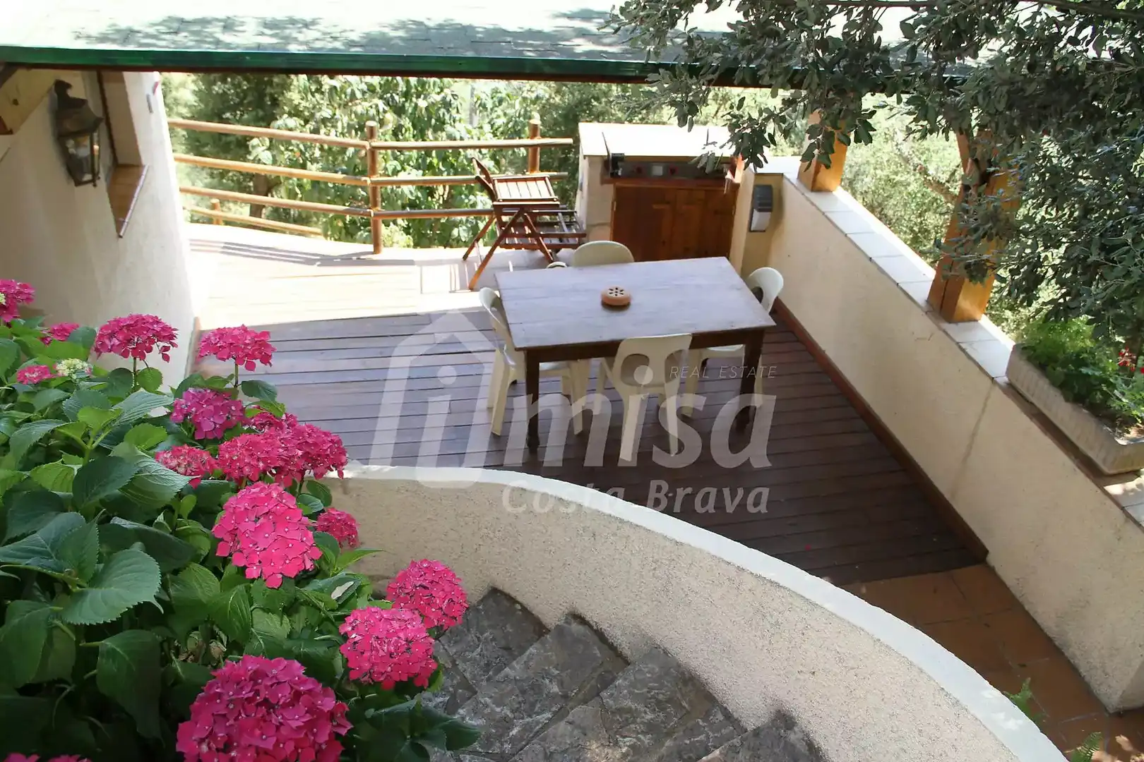 Terraza de Casa o chalet en venta en Calonge i Sant Antoni con Terraza, Trastero y Piscina