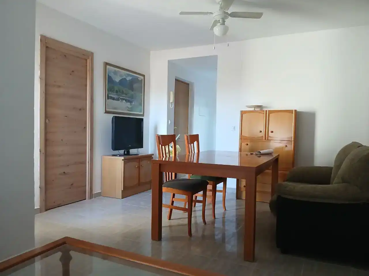 Comedor de Piso de alquiler en Granada con Amueblado y Balcón