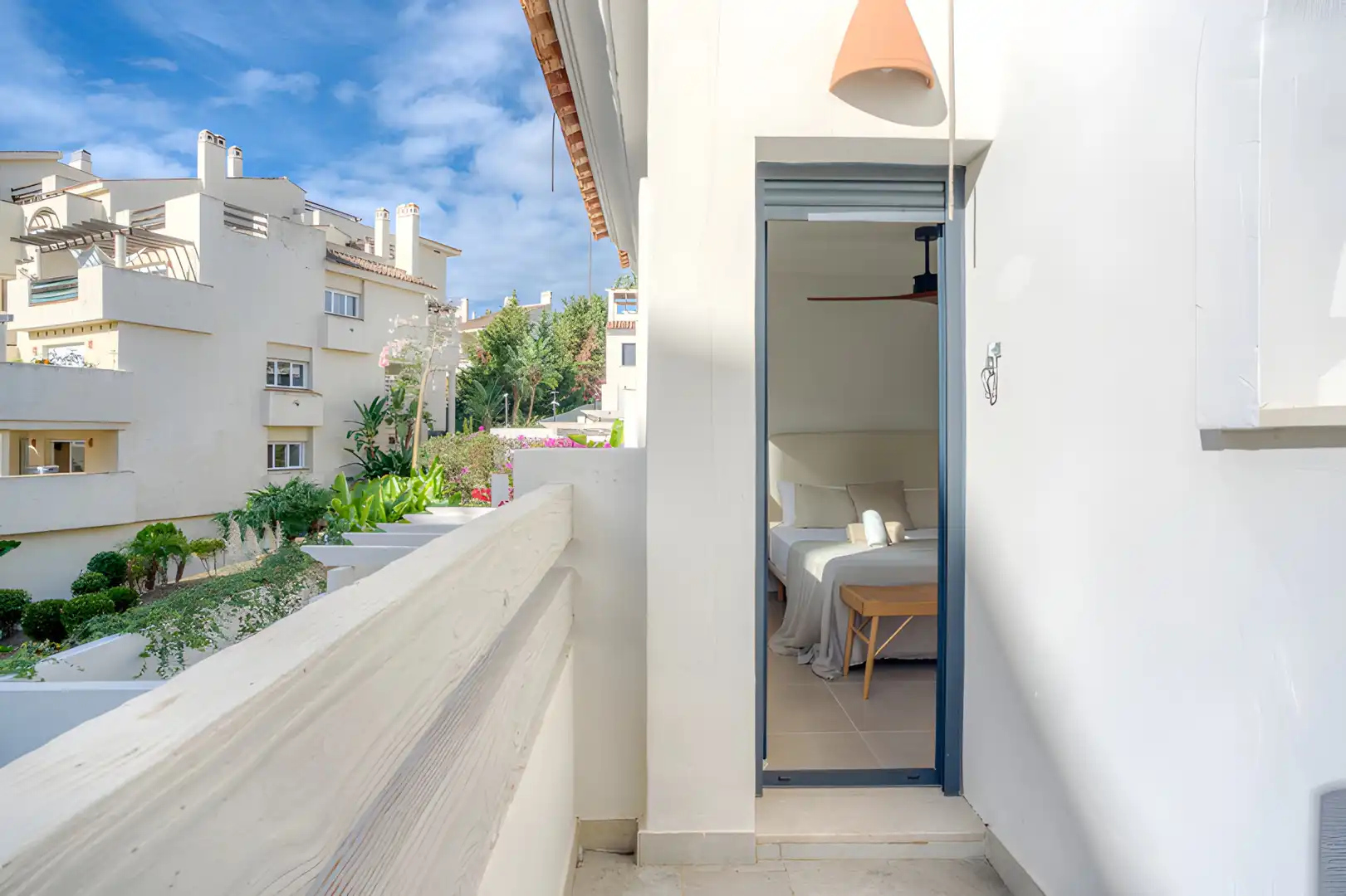 Terraza de Casa adosada en venta en Estepona con Aire acondicionado, Terraza y Piscina