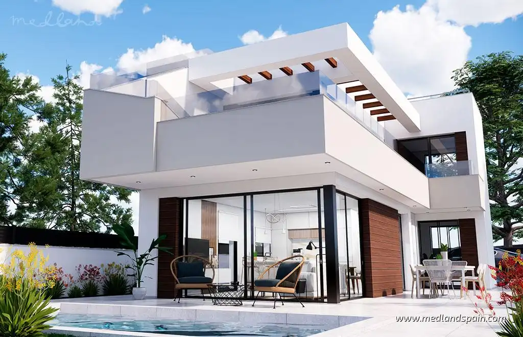 Chalet con piscina en venta en El Pinar de Campoverde, imagen 3