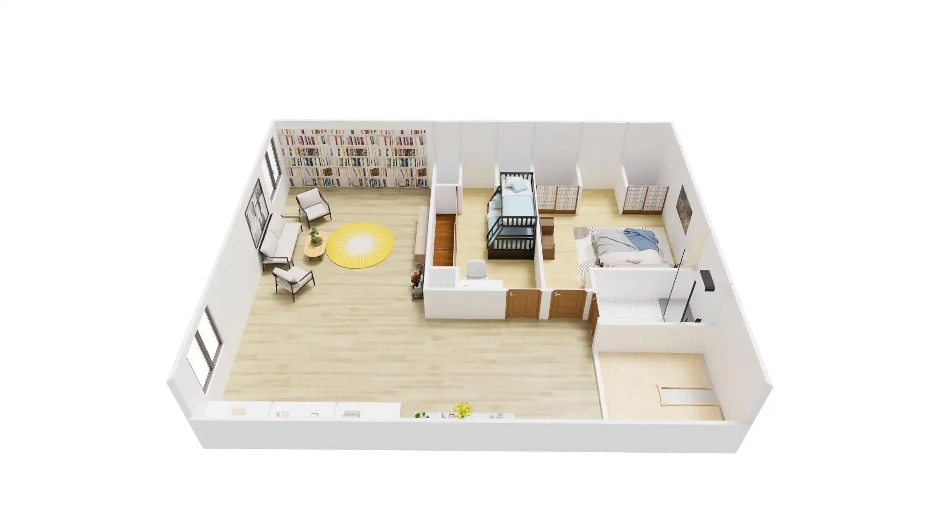 Habitación de Casa o chalet en venta en Jaca con Calefacción, Jardín privado y Parquet
