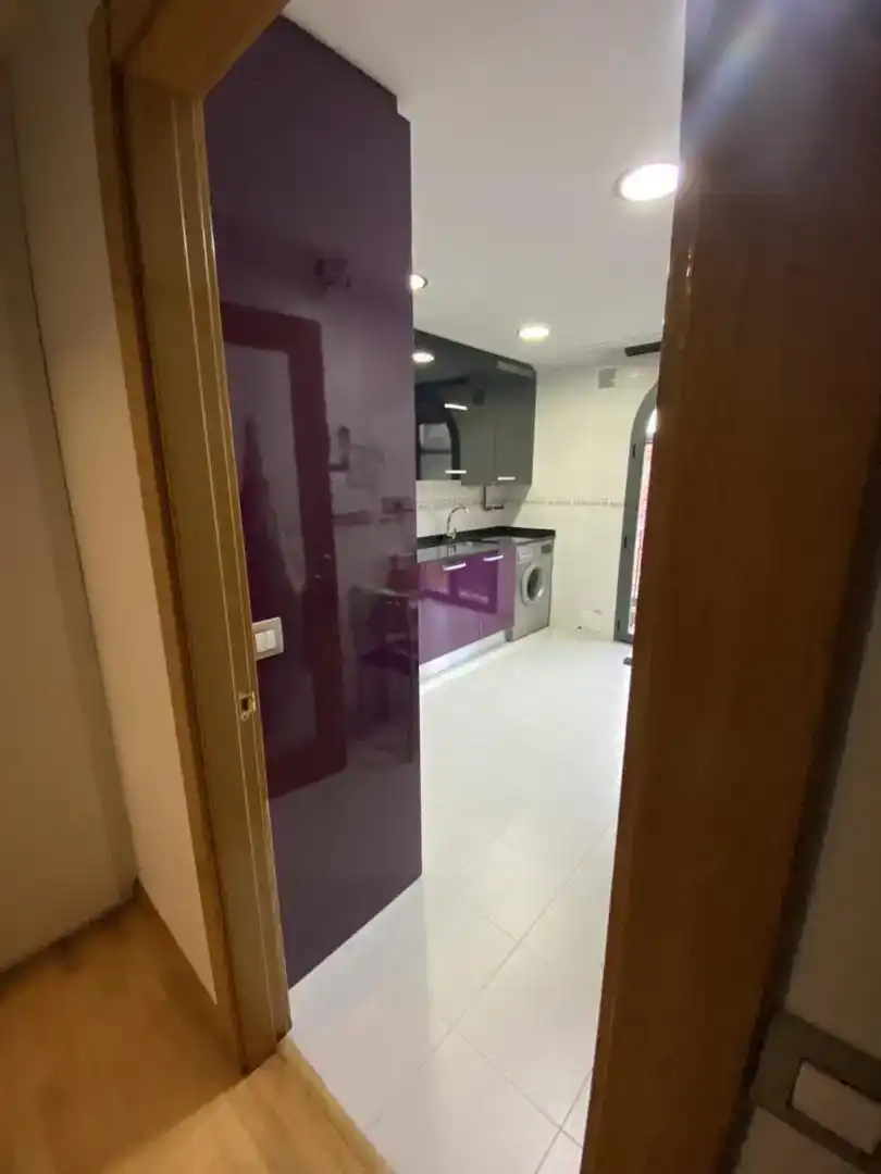 Cuina de Dúplex en venda en Oyón-Oion amb Aire condicionat, Parquet i Moblat