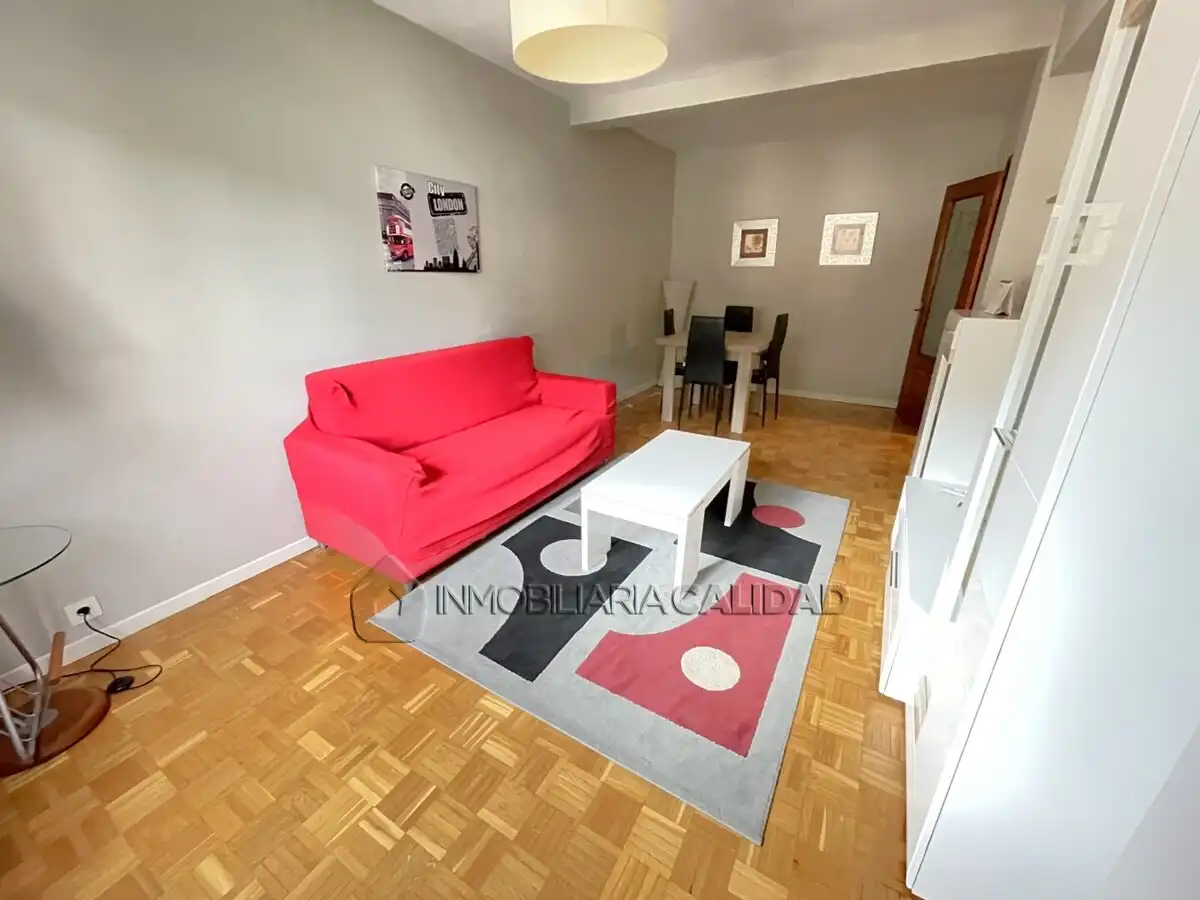 Living room of Flat for rent in Burgos  with Heating and Furnished