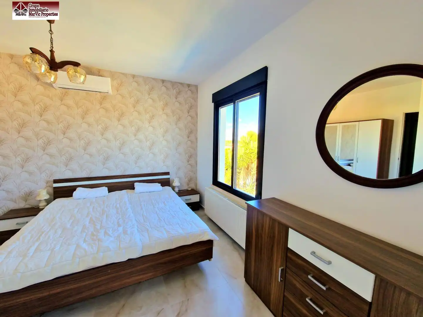 Habitación de Casa o chalet en venta en La Nucia con Aire acondicionado, Calefacción y Jardín privado