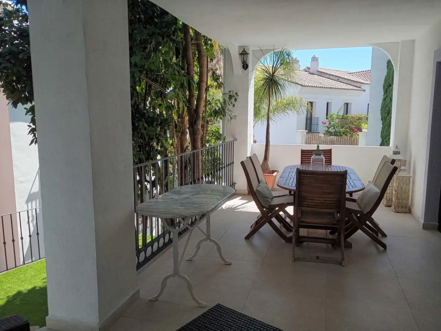 Terraza de Casa adosada en venta en Estepona