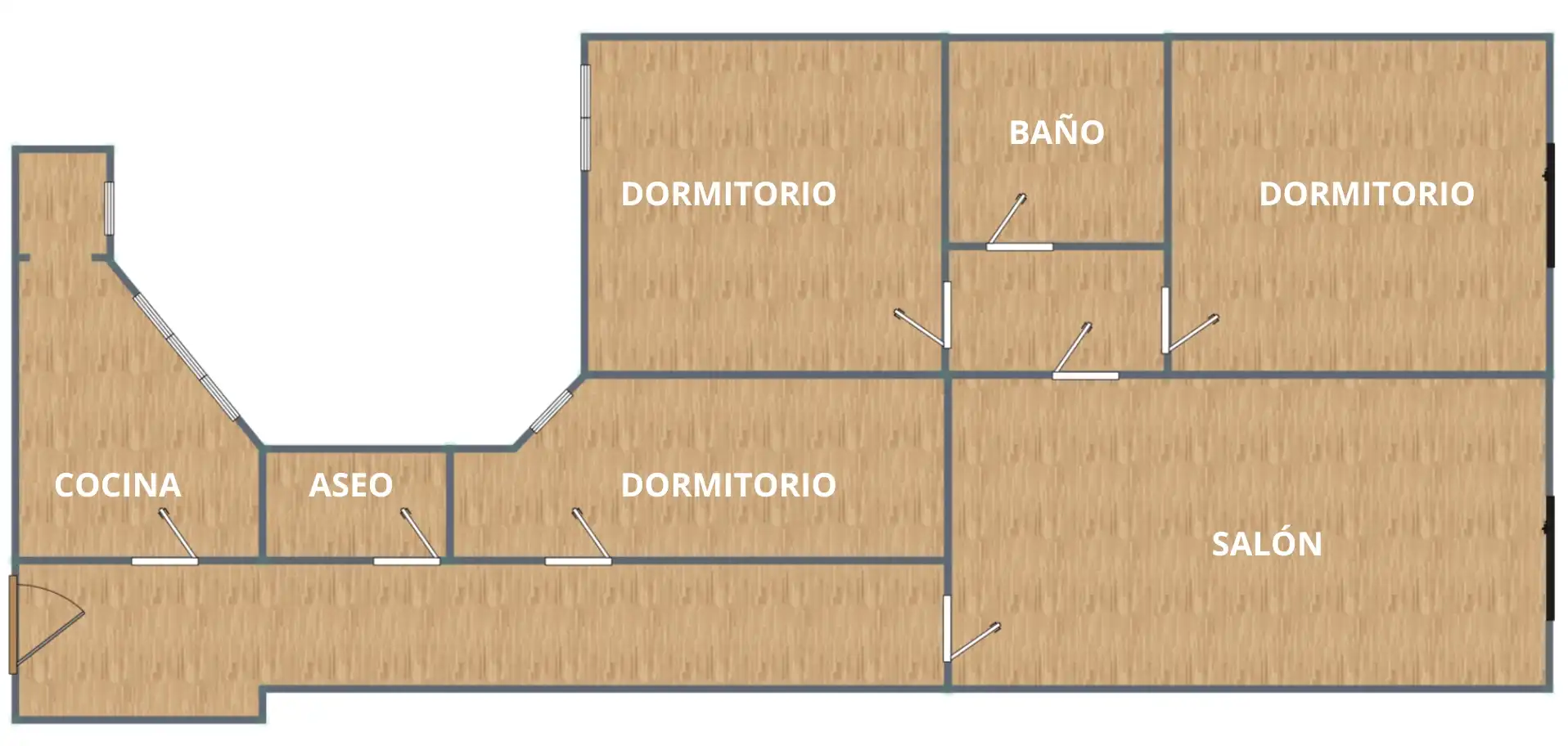 Flat for sale in Calle Victoria, 29, La Victoria