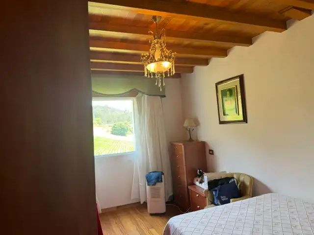 Schlafzimmer von Country house zum Verkauf in Trabada mit Heizung, Privatgarten und Terrasse